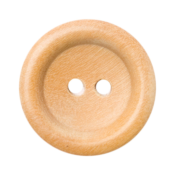 Wooden Button 19mm Brown