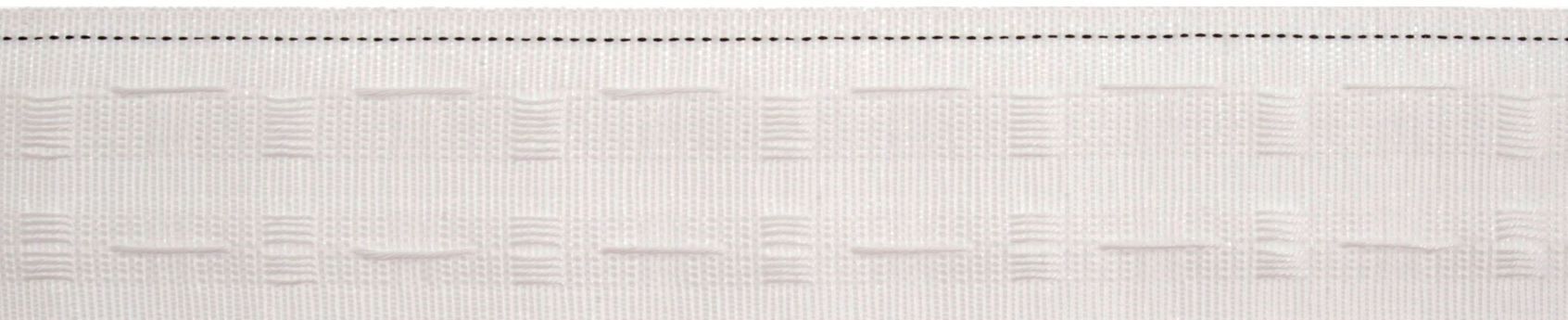 Curtain Heading Tape 50mm: 2" White Per Mtr