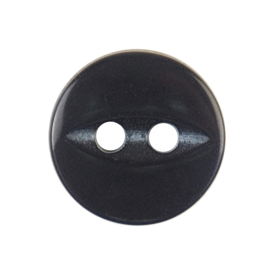 Round Button 11mm Navy Blue