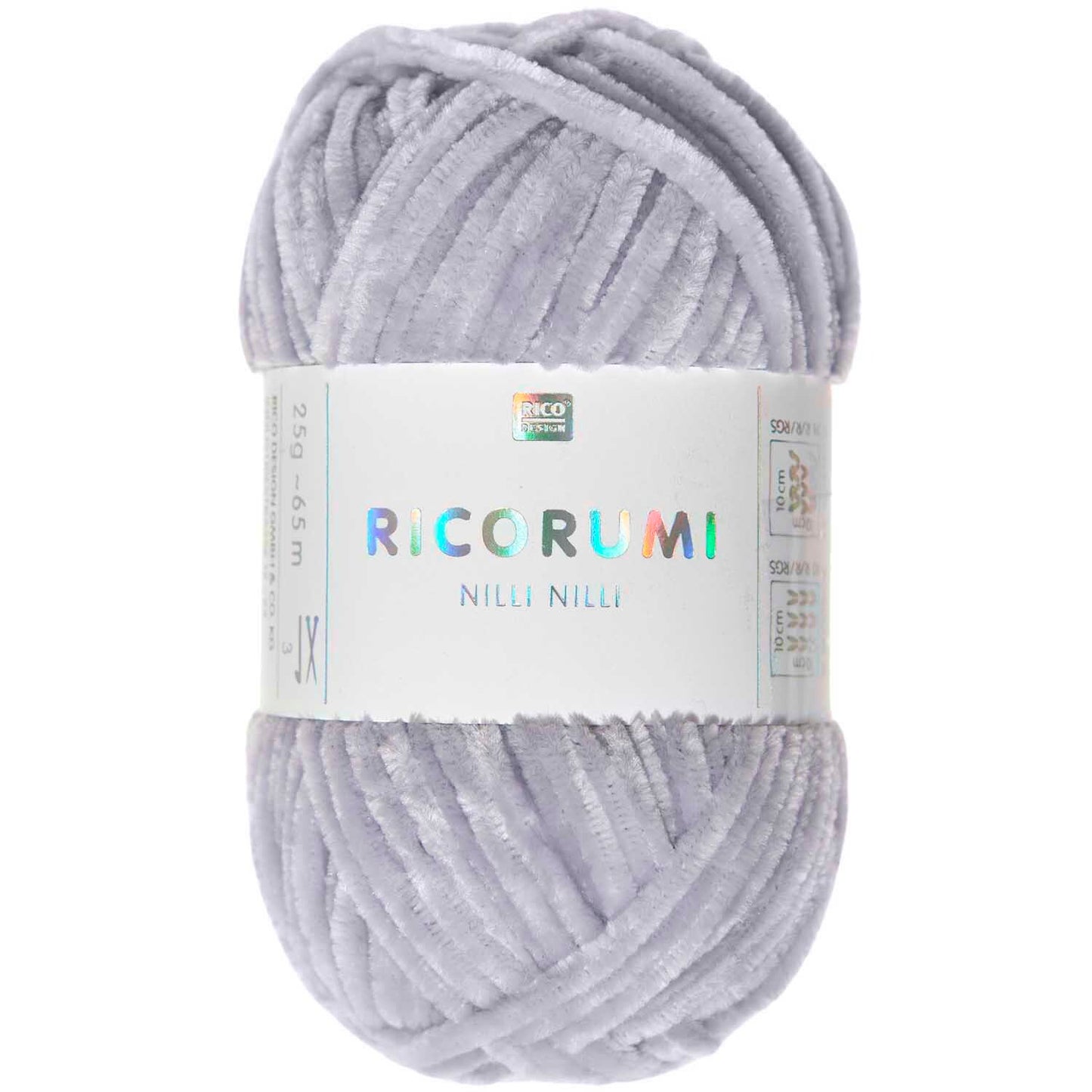 Rico Ricorumi Nilli Nilli 011 Lilac Chenille Yarn 25G