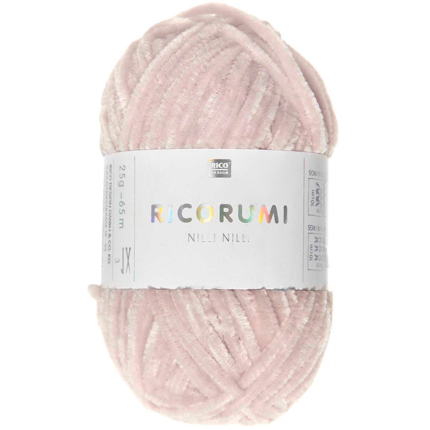 Rico Ricorumi Nilli Nilli 005 Powder Chenille Yarn 25G