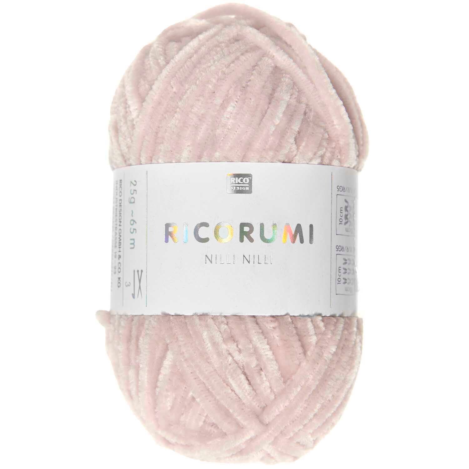 Rico Ricorumi Nilli Nilli 005 Powder Chenille Yarn 25G