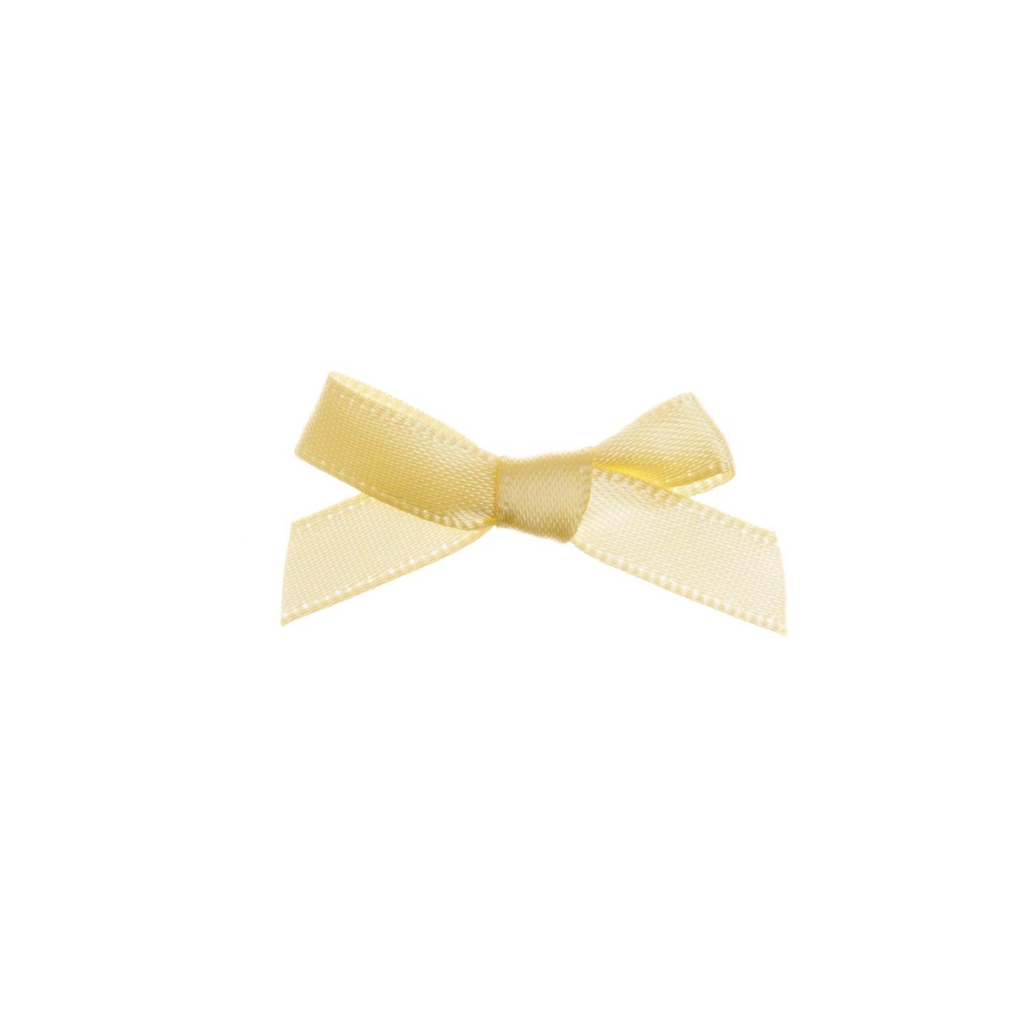 Ribbon Bows 7mm: Baby Maize