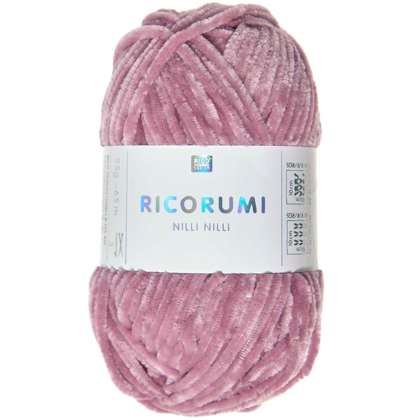 Rico Ricorumi Nilli Nilli 010 Berry Chenille Yarn 25G