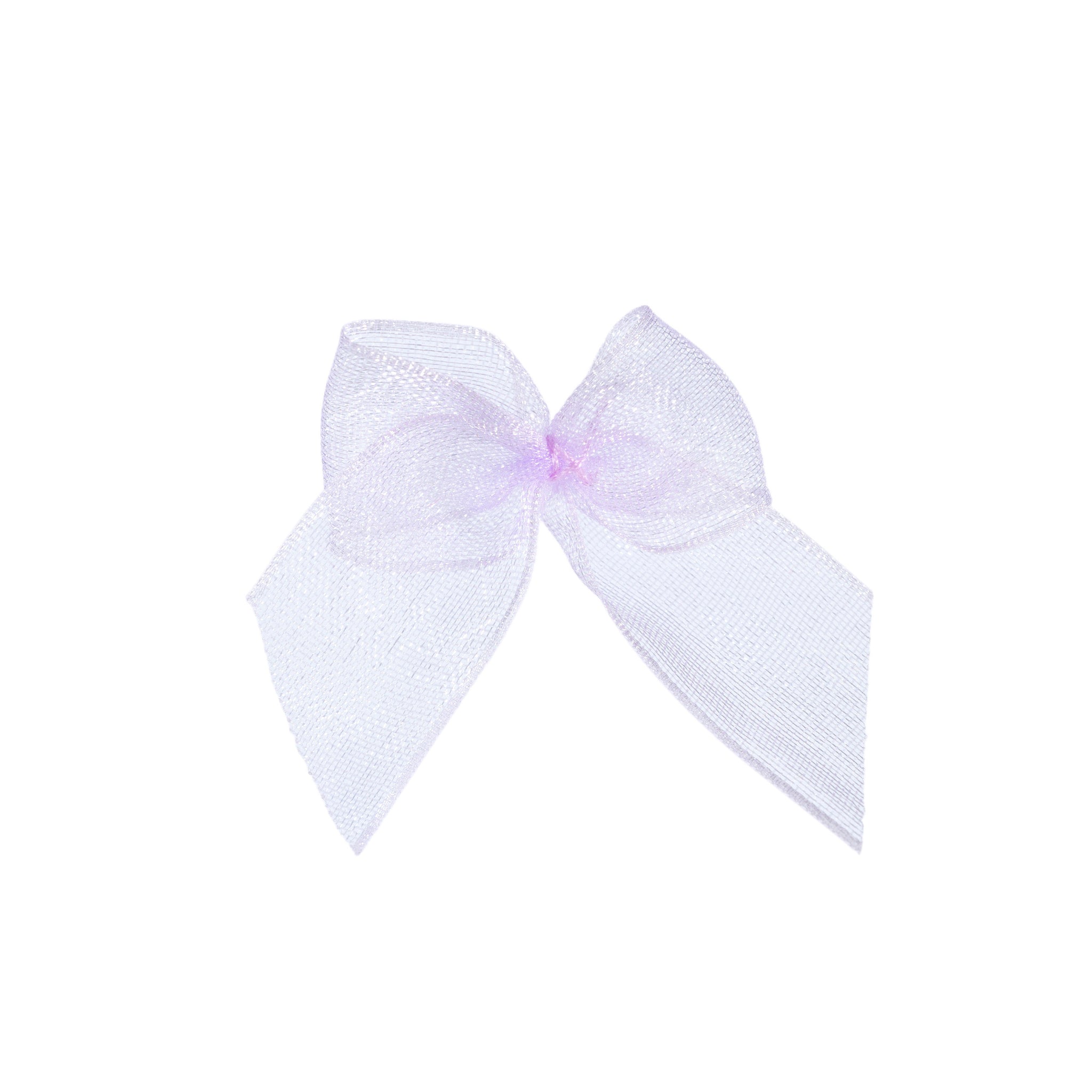 Ribbon Bow Chiffon Lilac