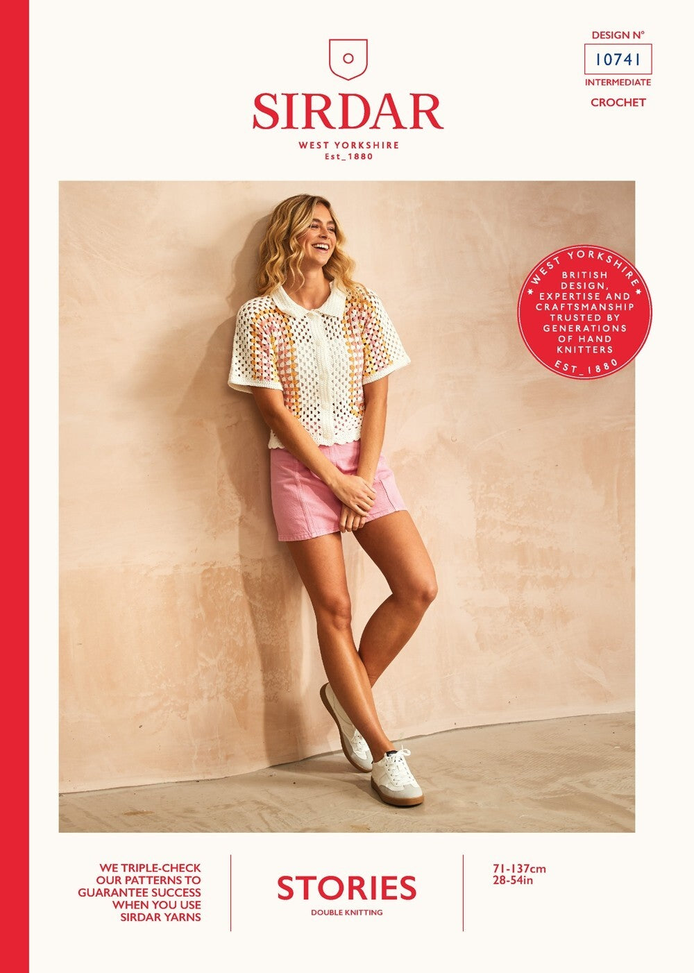 Sirdar 10741 Crochet Shirt in Stories (booklet)