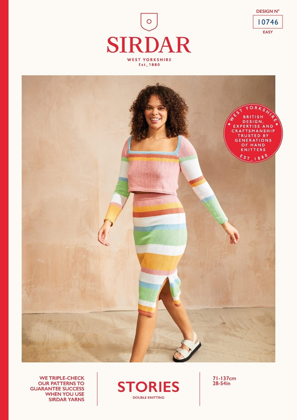 Sirdar 10746 Top and Skirt in Stories (booklet)