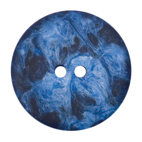 Round Fashion Button 23mm Dark Royal