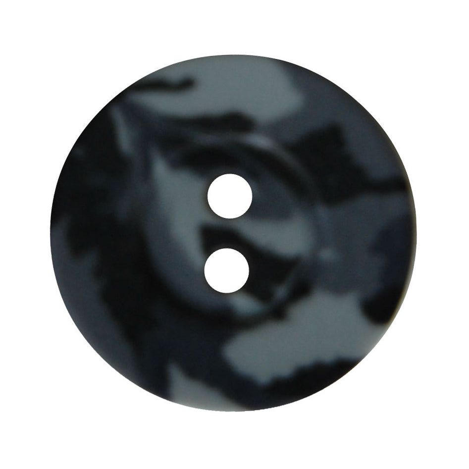 Round Button 17.5mm Grey/Black