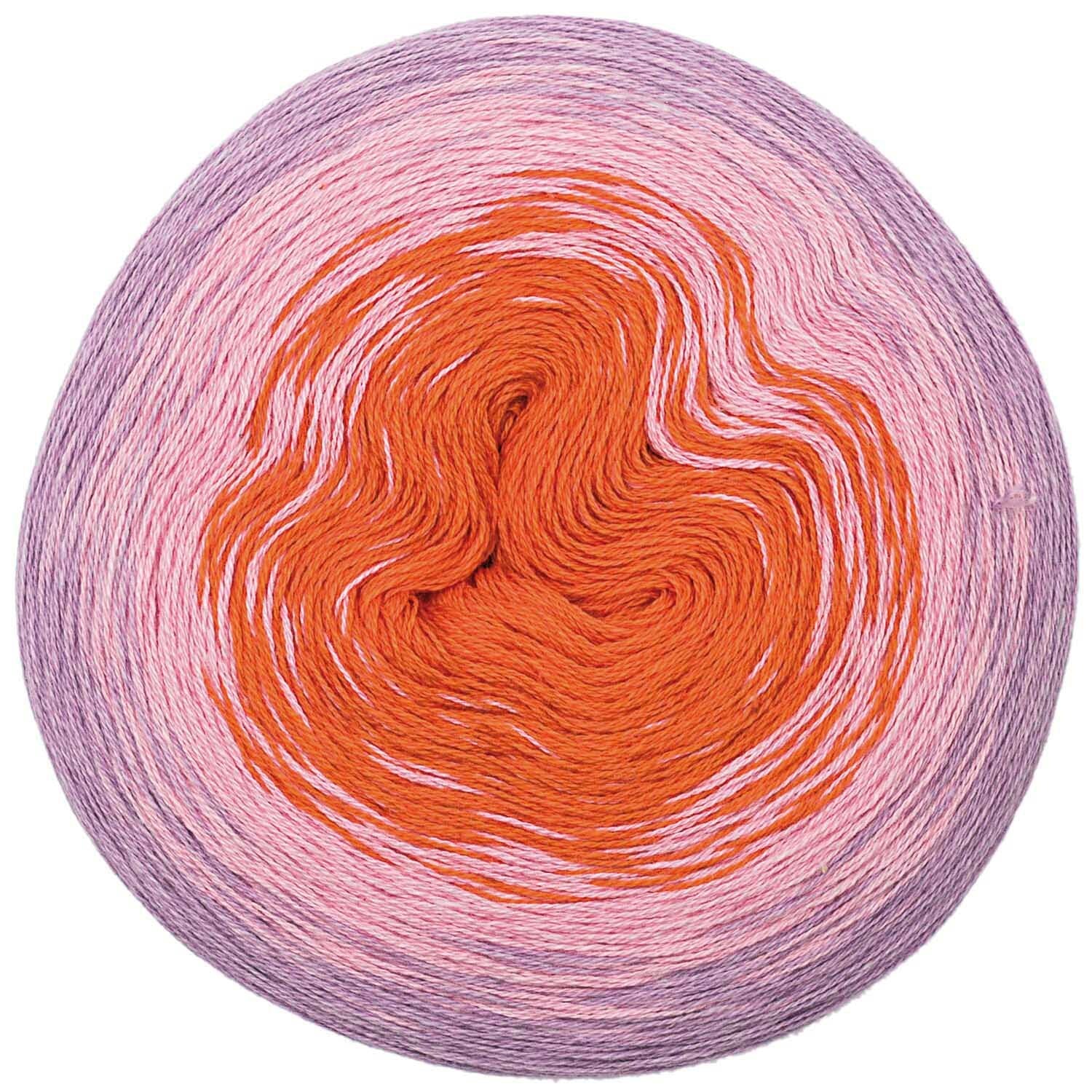Rico Creative Cotton 4 Ply Degrade Pink/Orange 009