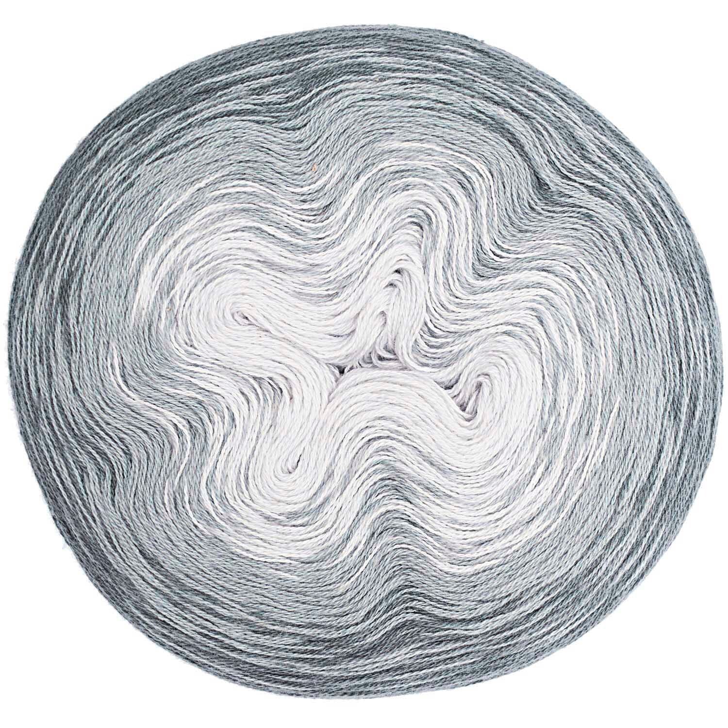 Rico Creative Cotton 4 Ply Degrade Grey 005 200g