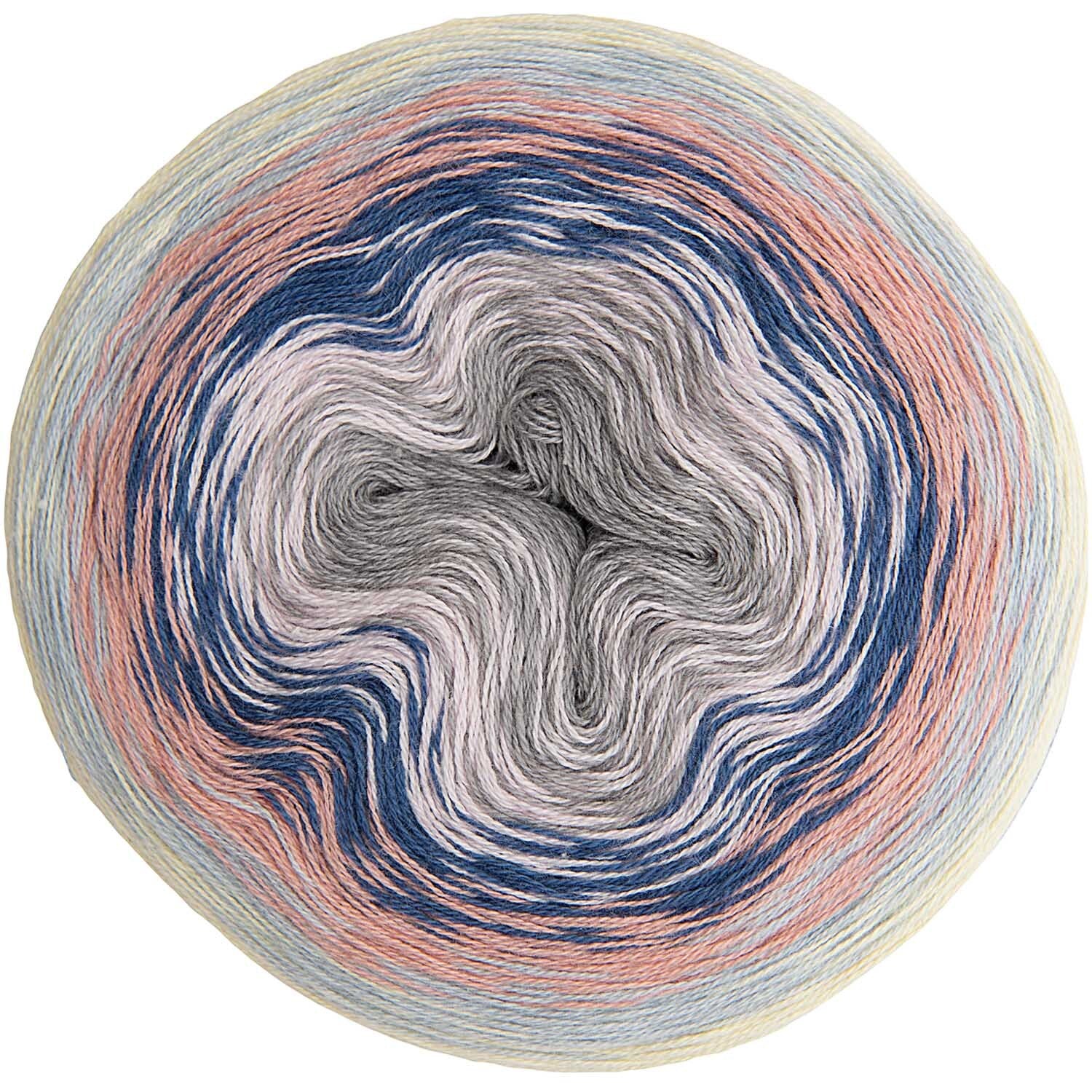 Rico Creative Cotton Degrade 4 Ply Super 6 Pastel Mix 001 200g