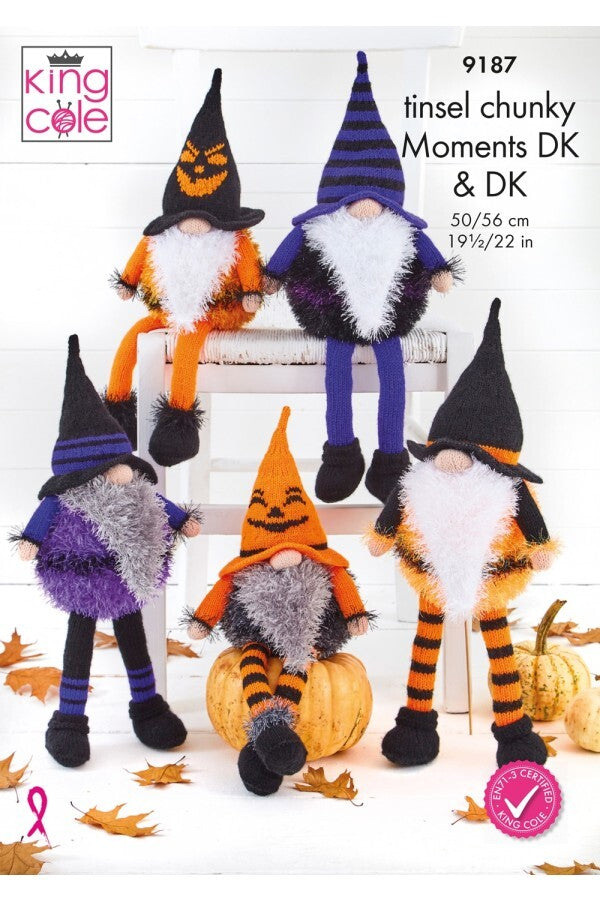 King Cole 9187 Halloween Gonks leaflet