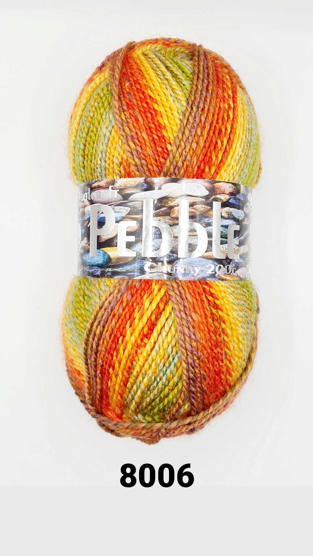 Woolcraft 8006 Sunburst Pebble Chunky 200g