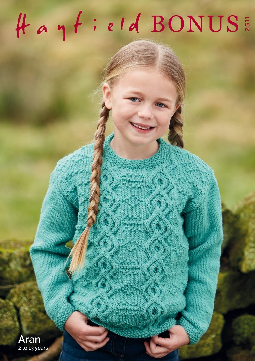 Hayfield 2511 Sweater in Hayfield Bonus Aran leaflet