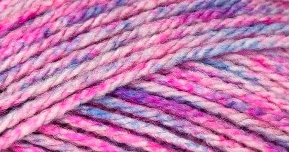 Woolcraft Shetland Heather Aran 39 Orchid Twist - 100g